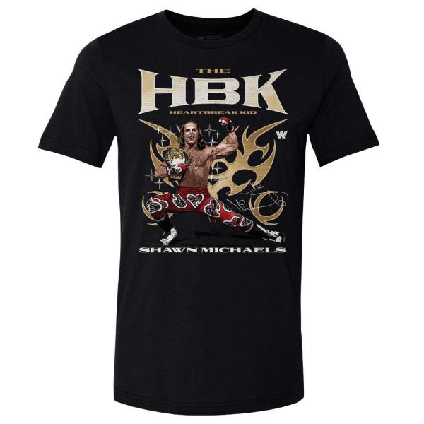 WWE ショーン・マイケルズ Tシャツ Legends HBK Flex  500Level ブラッ...