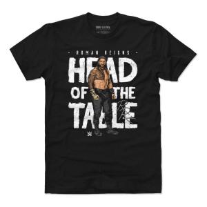 WWE ロマン・レインズ Tシャツ Superstars Head Of The Table  500Level ブラック｜selection-j
