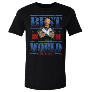 WWE CMパンク Tシャツ Best In The World WHT 500Level ブラック｜selection-j