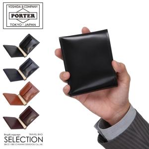 ポーター カウンター ウォレット 037-02982 PORTER COUNTER 吉田カバン 財布 二つ折り財布 二つ折り 本革 レザー ブランド メンズ レディース 日本製