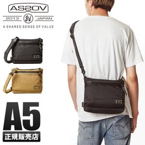 アッソブ サコッシュ ショルダーバッグ AS2OV CORDURA DOBBY 305D 061417 コーデュラドビー A5 メンズ ブランド｜selection