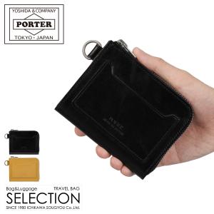 こじ　PORTER ポーター DUKE デューク 二つ折り財布 ブラック PORTER ポーター デューク コインケース 149-03132 DUKE 吉田カバン