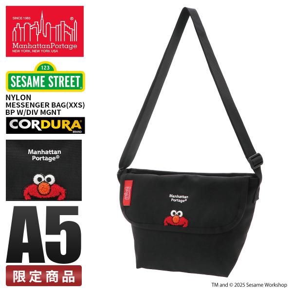 マンハッタンポーテージ セサミストリート ショルダーバッグ メンズ レディース ブランド Manha...