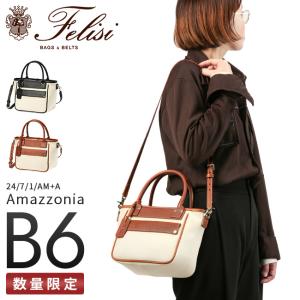 最大40% 6/5限定 限定品｜フェリージ トートバッグ 2WAY B6 コットンキャンバス 本革 Felisi 24/7/1/AM+A メンズ レディース ブランド｜selection