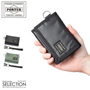 ポーター カプセル ウォレット 555-06439 PORTER CAPSULE 吉田カバン 財布 三つ折り財布 ミドルウォレット ナイロン メンズ レディース ブランド 日本製｜カバンのセレクション