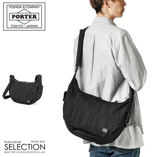 ポーター タンゴブラック ショルダーバッグ 638-07187 メンズ レディース ブランド 大きめ...