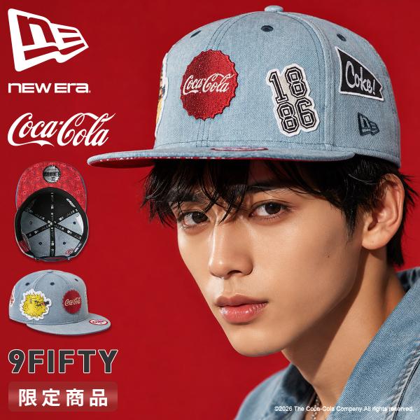 最大42% 8/11限定 ニューエラ キャップ 9FIFTY コカ・コーラ メンズ レディース ブラ...