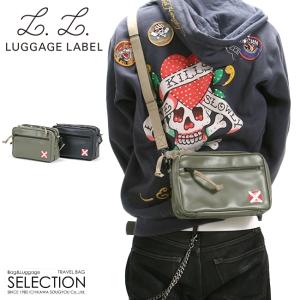 美品　ラゲッジレーベル　ニューライナー　ショルダーバッグ　メッセンジャー LUGGAGE LABEL ラゲッジ レーベル ニューライナー ショルダー