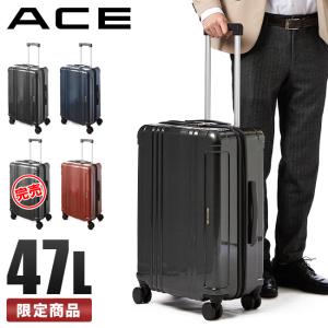 限定品 エース スーツケース Mサイズ 47L 軽量 キャリーバッグ キャリーケース リフレクション ace 06787
