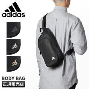 アディダス ボディバッグ ワンショルダーバッグ メンズ ブランド 軽量 斜めがけ 小さめ ロゴ スリム 4L adidas 68101｜selection