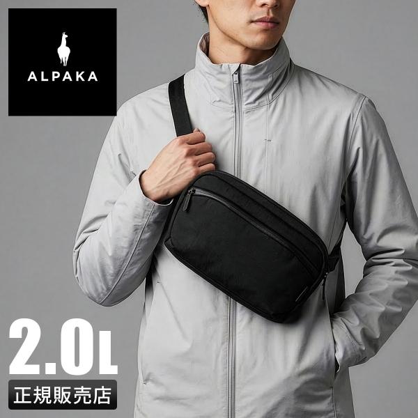最大46% 3/15限定 アルパカ フライト スリングバッグ ワンショルダー 2L 軽量 メンズ レ...