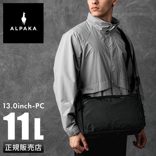 最大37% 3/18限定 アルパカ フライト ライトサッチェル ショルダーバッグ 11L B5 軽量...