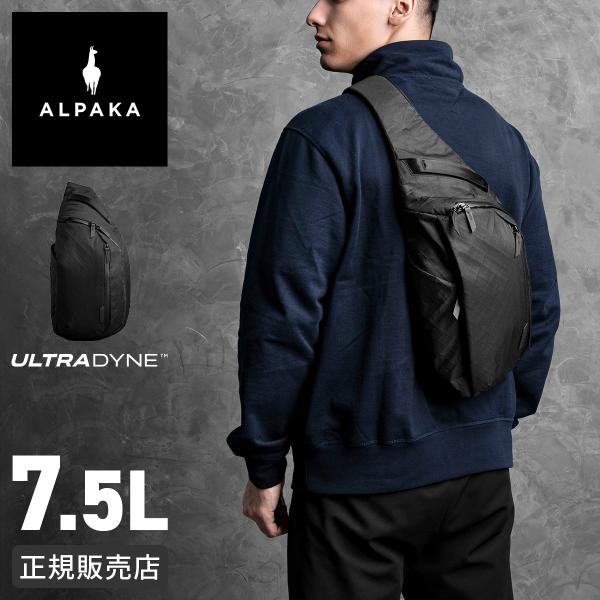 最大41% 8/7限定 ALPAKA アルパカ ボディバッグ ウエストバッグ メンズ レディース ブ...