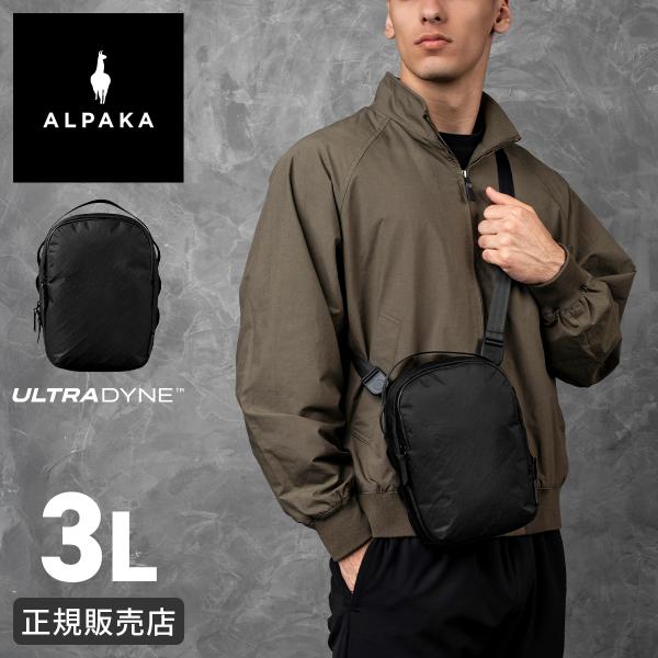 最大41% 8/7限定 ALPAKA アルパカ ミニショルダーバッグ メンズ ブランド 軽量 防水 ...