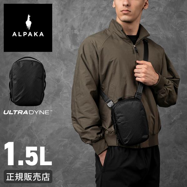 最大41% 8/7限定 ALPAKA アルパカ ミニショルダーバッグ メンズ ブランド 軽量 防水 ...