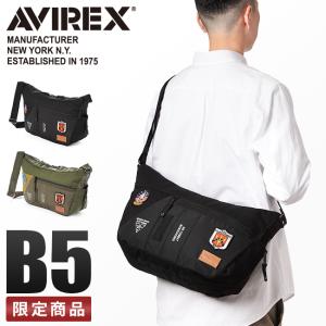 最大29% 6/27限定 限定品 アヴィレックス ショルダーバッグ メンズ ブランド 大きめ 軽量 撥水 舟型 斜めがけ ミリタリー イーグル トップガン AVIREX AX1170J