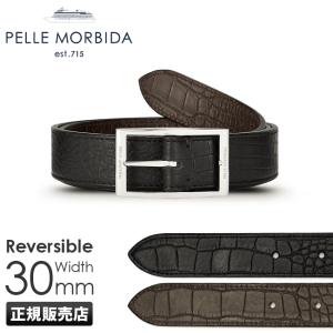 最大29% 3/28限定 ペッレモルビダ バルカ ベルト PELLE MORBIDA PMO-BAB002 メンズ ビジネス 幅30mm｜selection