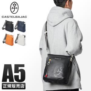 最大50% 1/25限定 カステルバジャック バッグ ショルダーバッグ デンス メンズ 本革 CASTELBAJAC 072112