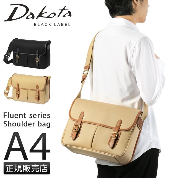 最大50% 11/5限定 ダコタ ブラックレーベル フルーエント ショルダーバッグ メンズ ブランド...