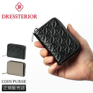 ドレステリア 小銭入れ コインケース メンズ レディース ブランド レザー 本革 ミニ財布 ラウンドファスナー DRESSTERIOR ウェルシュ 864601｜selection