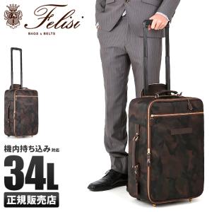 最大42% 7/5限定 フェリージ ソフト キャリーバッグ キャリーケース 機内持ち込み 34L Felisi 20259/CF 在庫限り