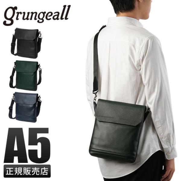 最大51% 12/28限定 グランジオール ショルダーバッグ メンズ ブランド レザー 本革 軽量 ...