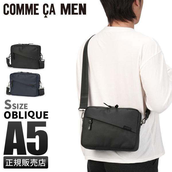 最大50% 1/5限定 新商品/AJIOKA/コムサ・メン/OBLIQUE/ショルダーバッグ S/オ...