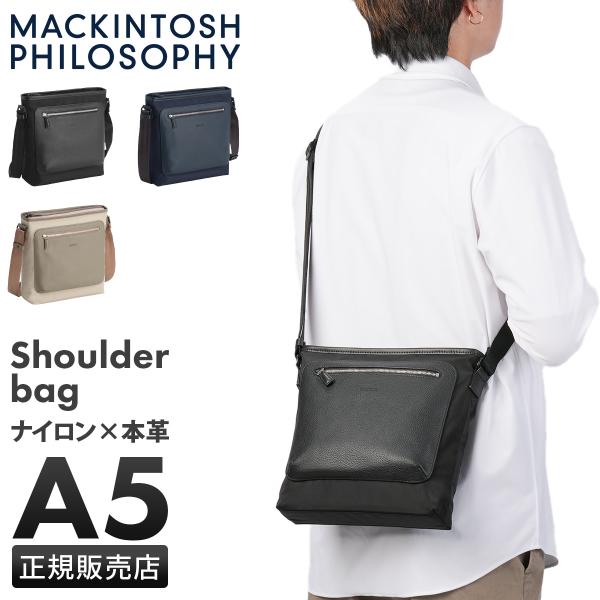 最大50% 10/5限定 マッキントッシュ フィロソフィー ショルダーバッグ  メンズ ブランド 軽...