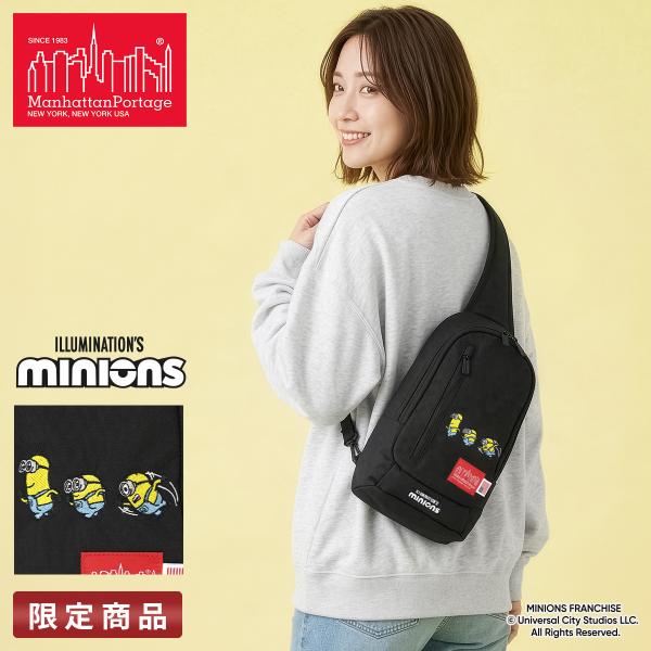 最大53% 3/22まで マンハッタンポーテージ ミニオンズ ミニオン コラボ ボディバッグ ワンシ...