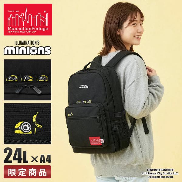 最大53% 3/22まで マンハッタンポーテージ ミニオンズ ミニオン コラボ リュック ブランド ...