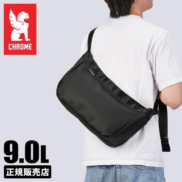 クローム インダストリーズ ニュースペーパー メッセンジャーバッグ 9L B5 マットブラック CH...