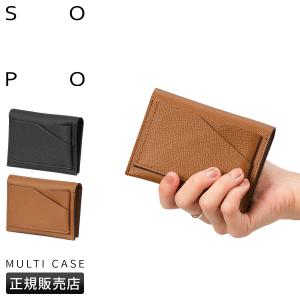 SOPO 最大51% 12/17限定 ソポ ワープロラックス 財布 L字ラウンド 本革