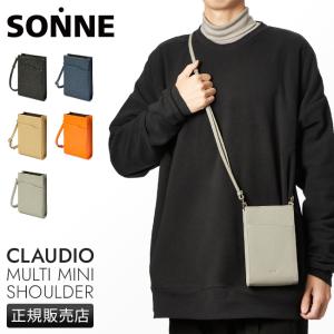 最大40% 6/5限定 ゾンネ スマホショルダー 軽量 本革 縦型 クラウディオ SONNE CLAUDIO SOX024 メンズ レディース ブランド おしゃれ｜selection