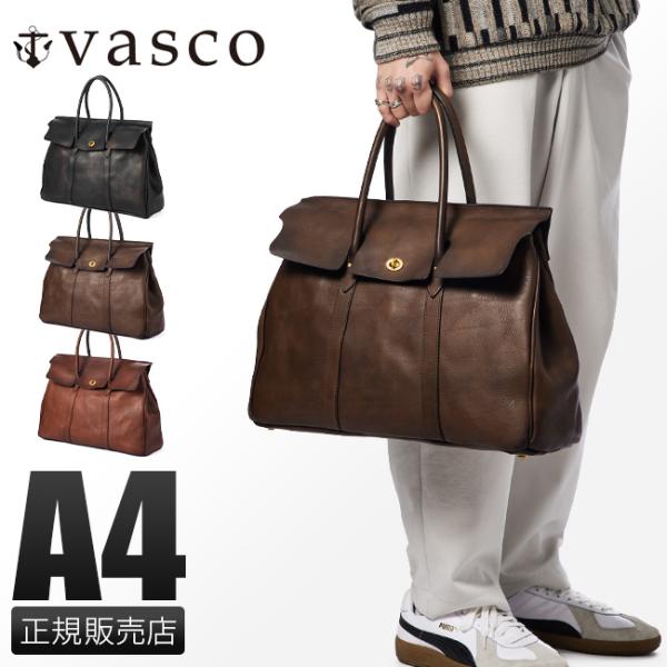 最大50% 2/5限定 vasco バッグ トートバッグ ボストンバッグ メンズ レザー 本革 日本...