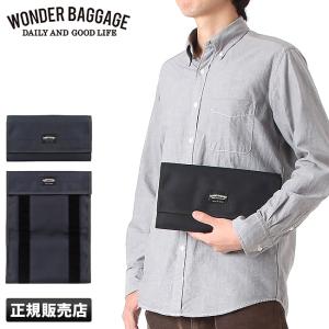 最大29% 4/27限定 ワンダーバゲージ グッドマンズ クラッチバッグ ポーチ メンズ レディース A4 日本製 WONDER BAGGAGE wb-a-001｜selection