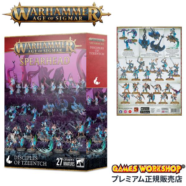 ウォーハンマー AoS スピアヘッド：ディサイプル・オヴ・ティーンチ 70-03 WARHAMMER...
