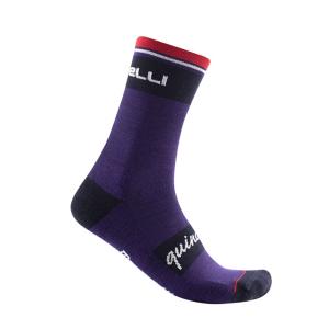 CASTELLI カステリ 4522533 QUINDICI SOFT MERINO SOCK（ウインターサイクルソックス）：061 PURPLE｜selectit-plus