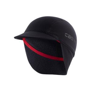 CASTELLI カステリ 4522535 NANO THERMAL CAP（サイクルキャップ）：010 BLACK｜selectit-plus