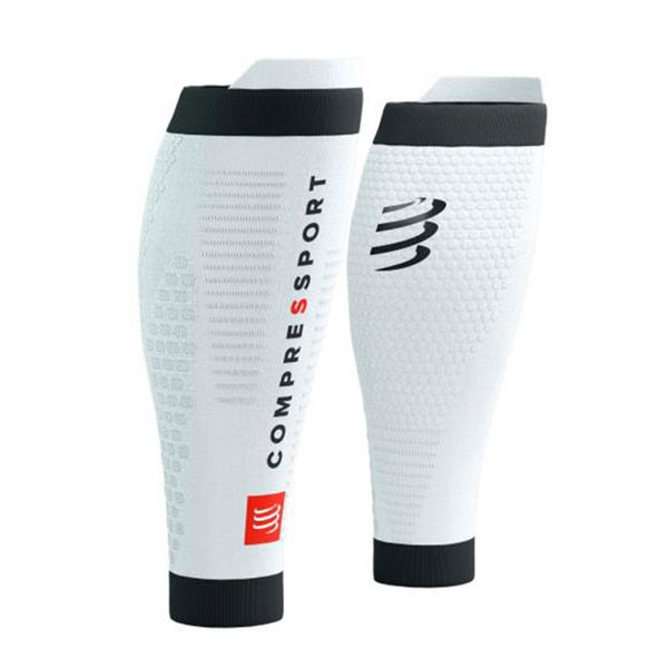 COMPRESSPORT コンプレスポーツ R2 3.0（カーフスリーブ）：WHITE/BLACK