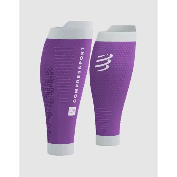 COMPRESSPORT コンプレスポーツ R2 3.0（カーフスリーブ）：LILAC/WHITE