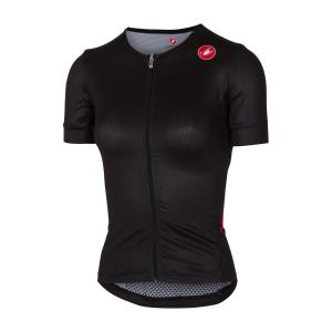 CASTELLI カステリ 17099 FREE SPEED W RACE JERSEY（レディーストライアスロンウェア）:010 Black/Pink Fluo｜selectit-plus