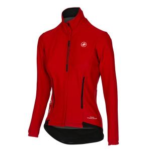 CASTELLI カステリ 16542 PERFETTO W LONG SLEEVE（レディースサイクルジャケット）:023 red