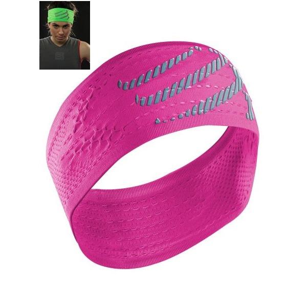 COMPRESSPORT コンプレスポーツ ON/OFF ヘッドバンド:Fluo Pink