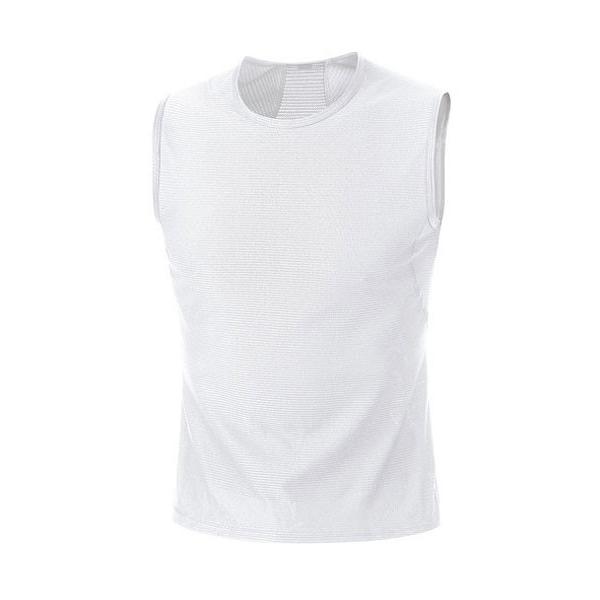 GORE BIKE WEAR ベースレイヤー シングレット（サイクルアンダーウェア）:ホワイト