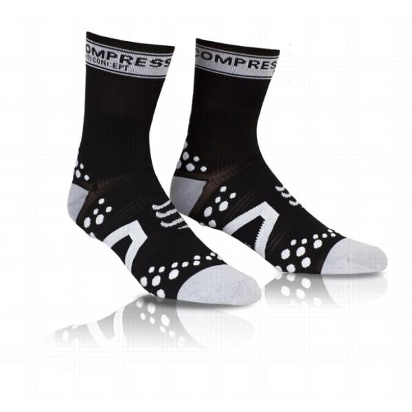 COMPRESSPORT Racing Socks V2 Bike（サイクリングソックス）:Blac...