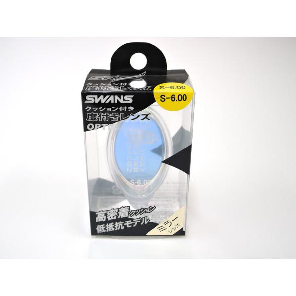 SWANS(スワンズ) SRXCL-M　スイムゴーグル 度付レンズ (片眼1個) ：クリア/イエロー