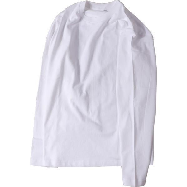 Tシャツ 長袖 無地 ベーシック クルーネック メンズ レディース コットン
