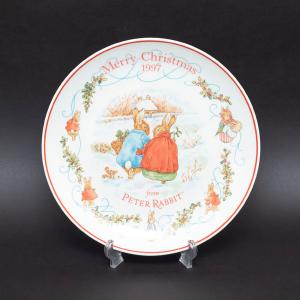 WEDGWOOD（ウェッジウッド） ピーターラビット クリスマスプレート