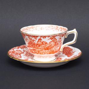 アンティーク19世紀/ロイヤルコペンハーゲン/デミタスカップ＆ソーサー