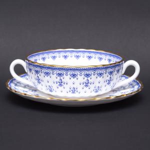Spode 並行輸入品 スポード ブルーイタリアン ティーカップ＆ソーサー